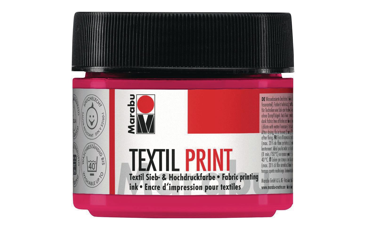 Marabu Textilfarbe Texil Print Primärmagenta