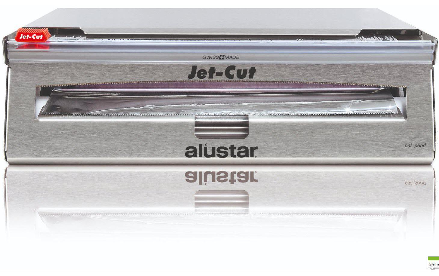 Jet-Cut Lebensmittelfolien Nachfüllsystem 3 Starter-Set inkl. 500m Jet-Cut & 70m Alufol