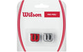 Wilson Tennis Dämpfer Profeel 2er-Pack, rot/silber