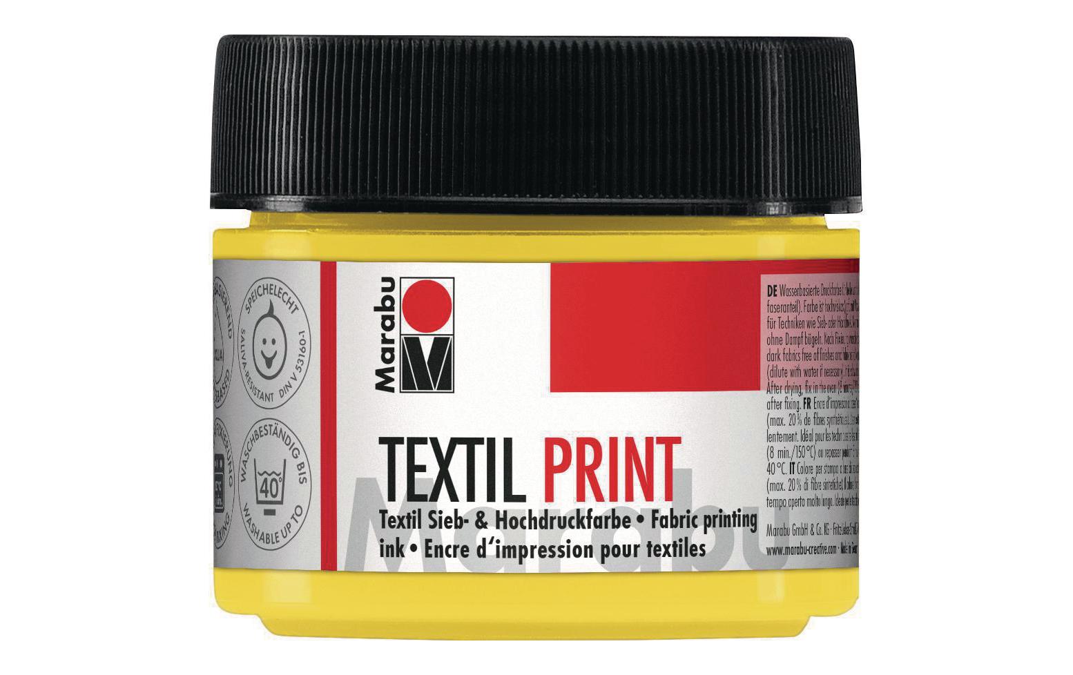 Marabu Textilfarbe Texil Print Primärgelb
