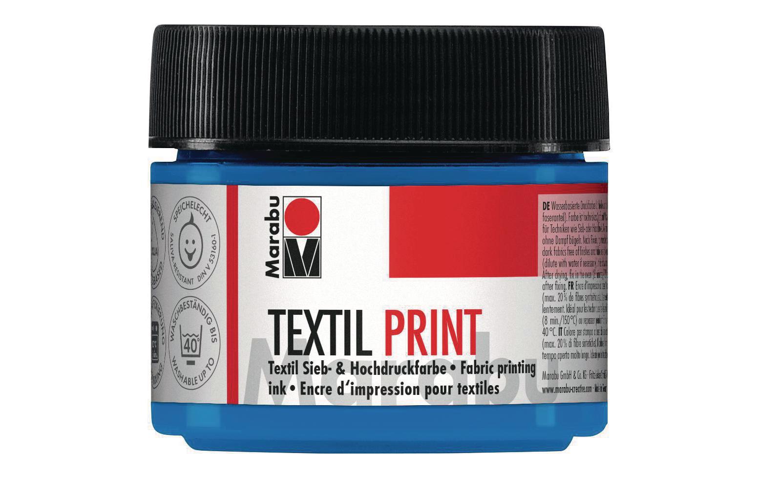 Marabu Textilfarbe Texil Print Primärcyan