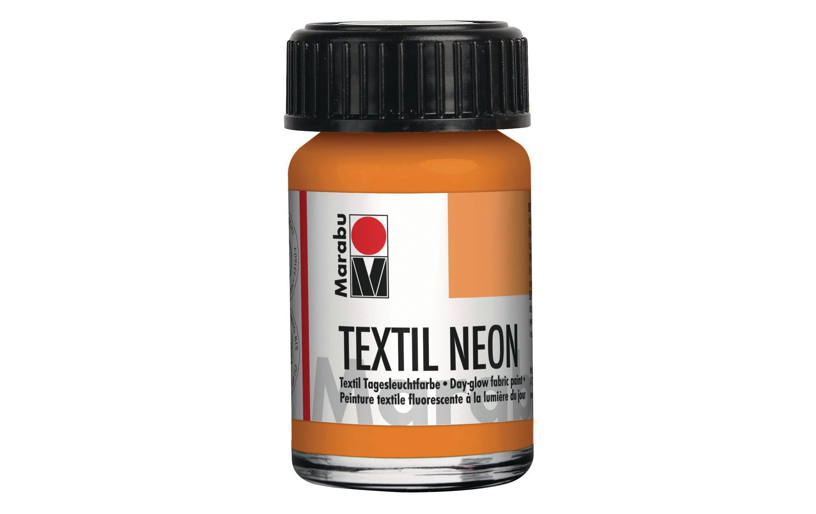 Marabu Textilfarbe Neon UV fluoreszierend, 15 ml