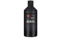 Marabu Acryl Color 500 ml Schwarz