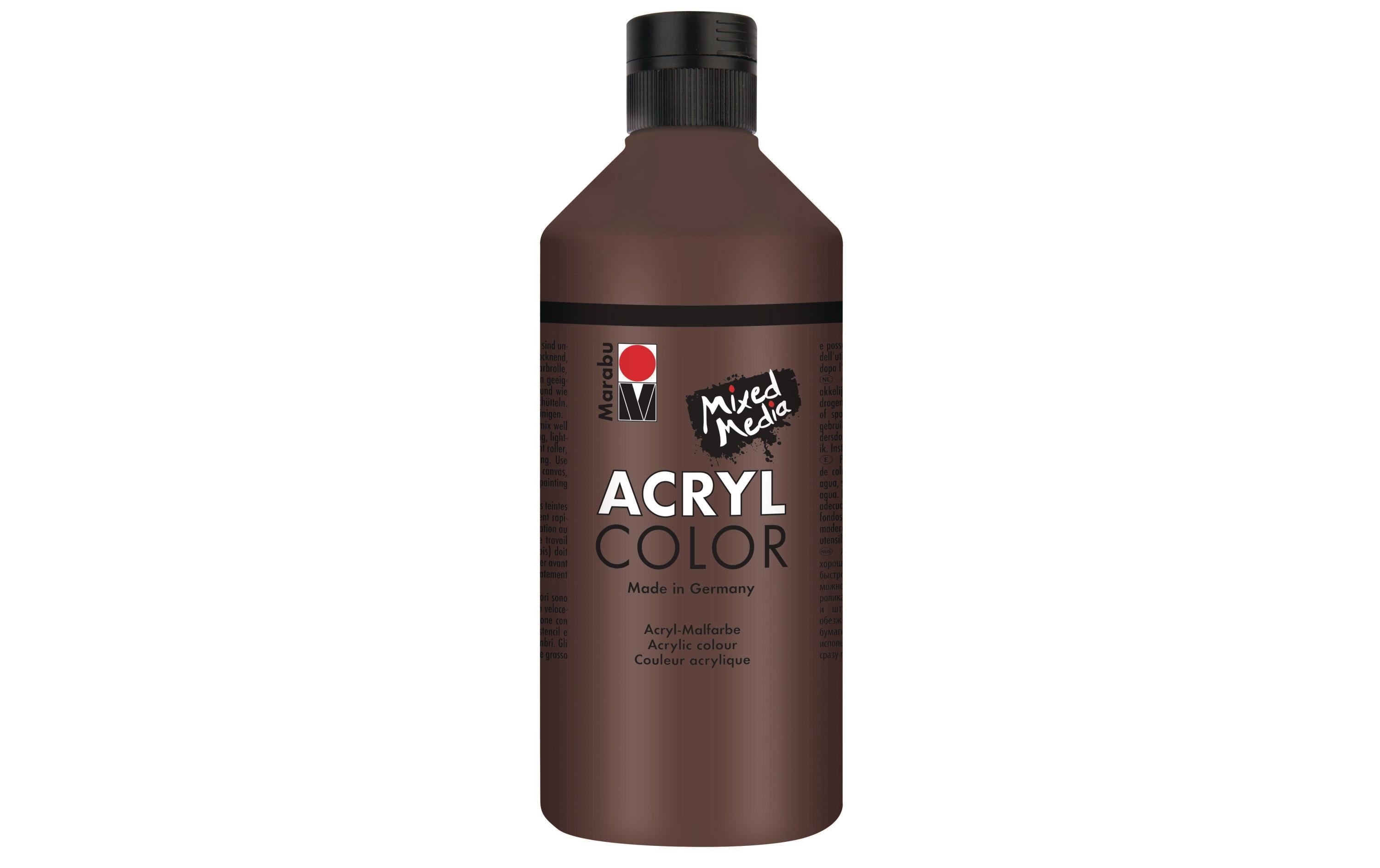 Marabu Acryl Color 500 ml Mittelbraun