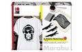 Marabu Textilfarbe Set Siebdruck inkl. Farbe, Sieb, Rakel, Malmesser