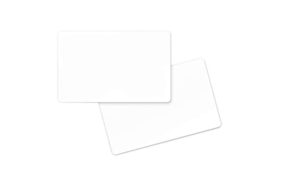 Zebra Karten Blank 0.25mm, LxB:85x54mm 100 Stück