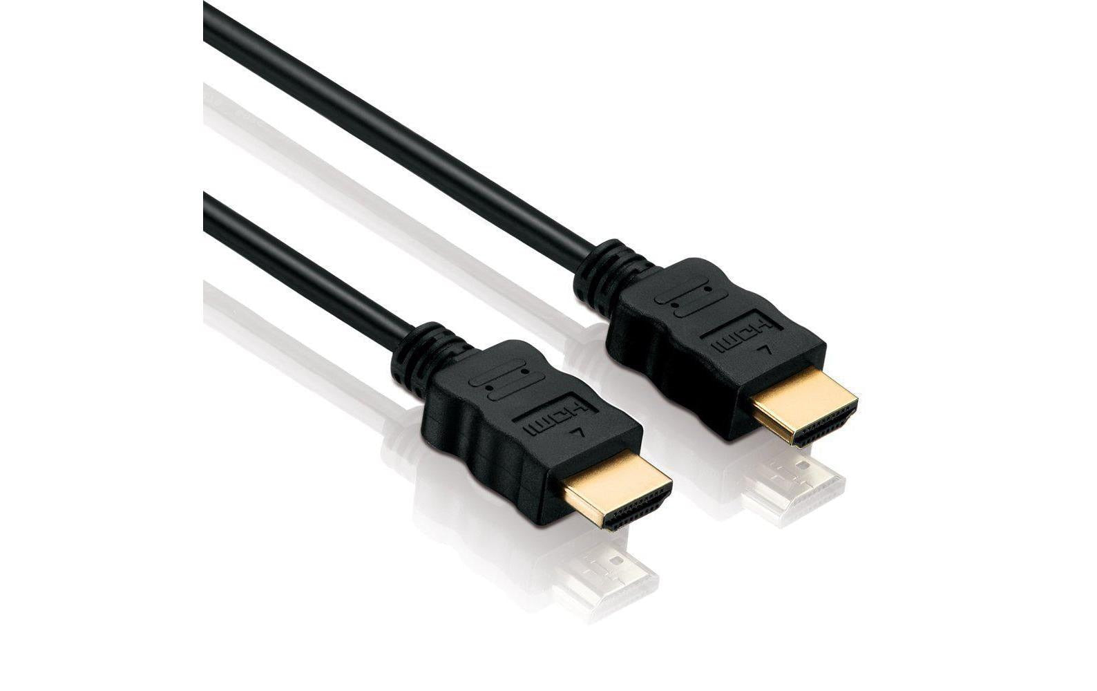 HDGear High Speed HDMI Kabel, 2m HDMI A Stecker auf HDMI A Stecker