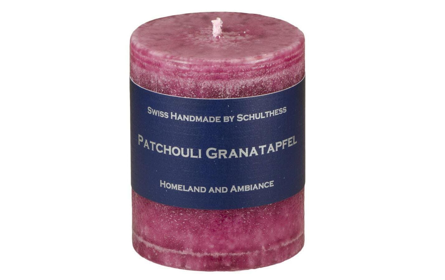 Schulthess Duftkerze Patchouly Granatapfel H: 8 cm,  D: 7 cm