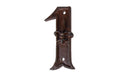 Esschert Design Hausnummer 1 Gusseisen, 5.9 x 1.2 x 11.6 cm