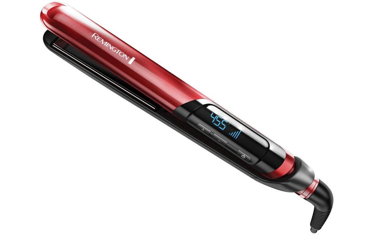 Remington Haarglätter S9600 Silk 15x mehr Keramik, Digitaldisplay