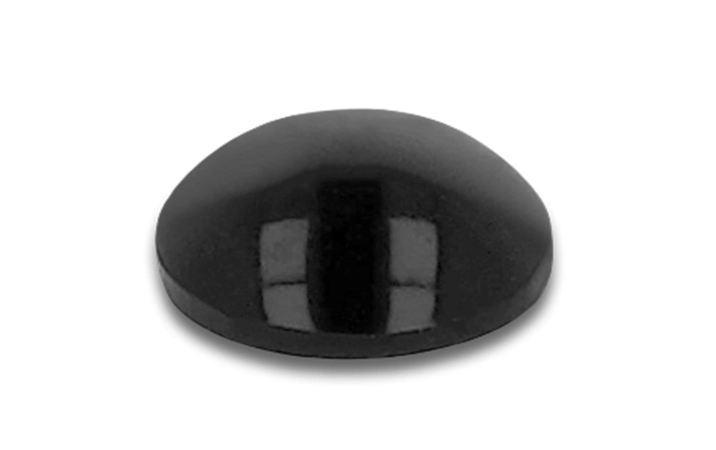 Delock Gummifüsse 8x3mm 70 Stk rund, selbstklebend, schwarz