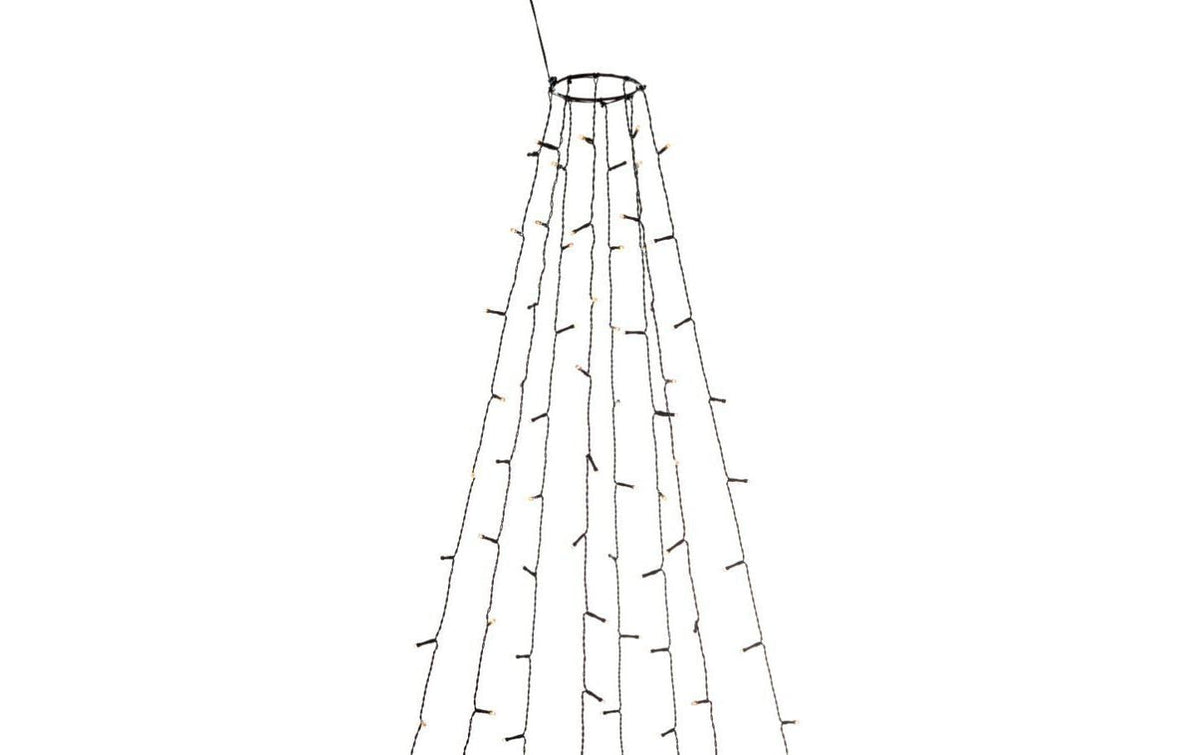 Konstsmide Baummantel LED, 8x30 LED, Out Bernsteinfarben, 120 glimmend