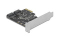 Delock 2 Port SATA PCI Express Karte Low Profile Formfaktor
