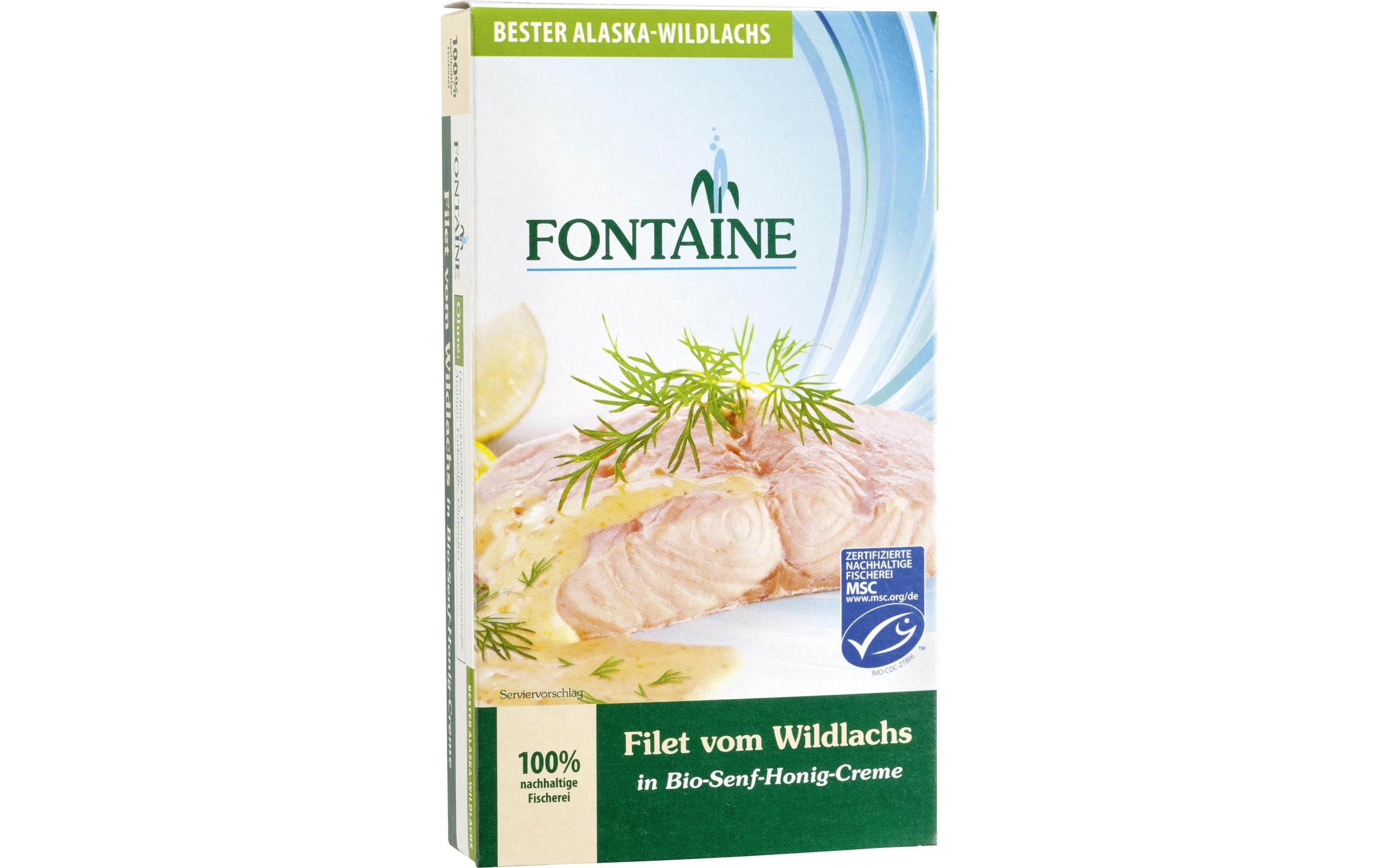 Wildlachsfilet in Senfcrème 200 g