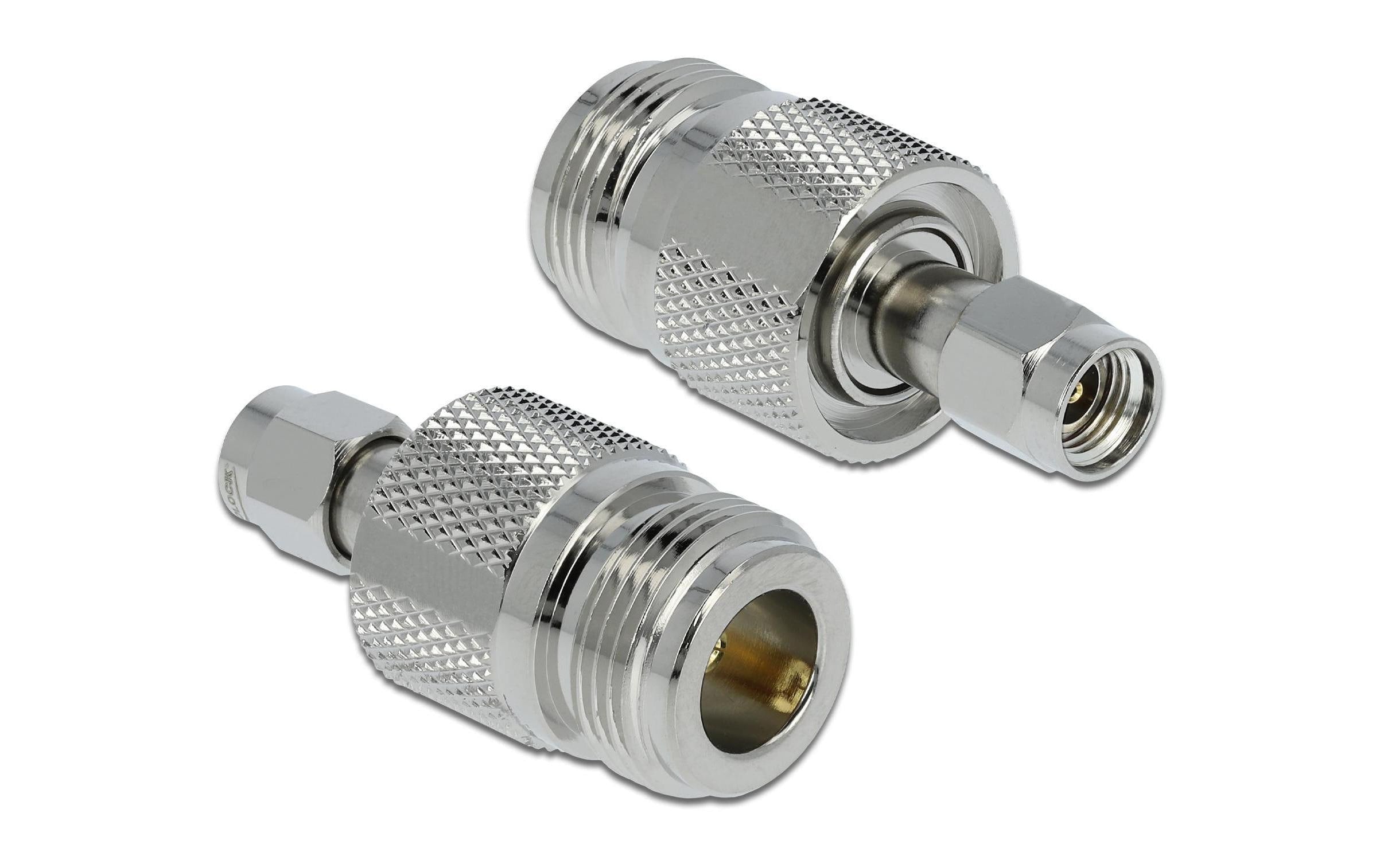 Delock Adapter N-Buchse zu RP-SMA-Stecker 36.70mm, vergoldet