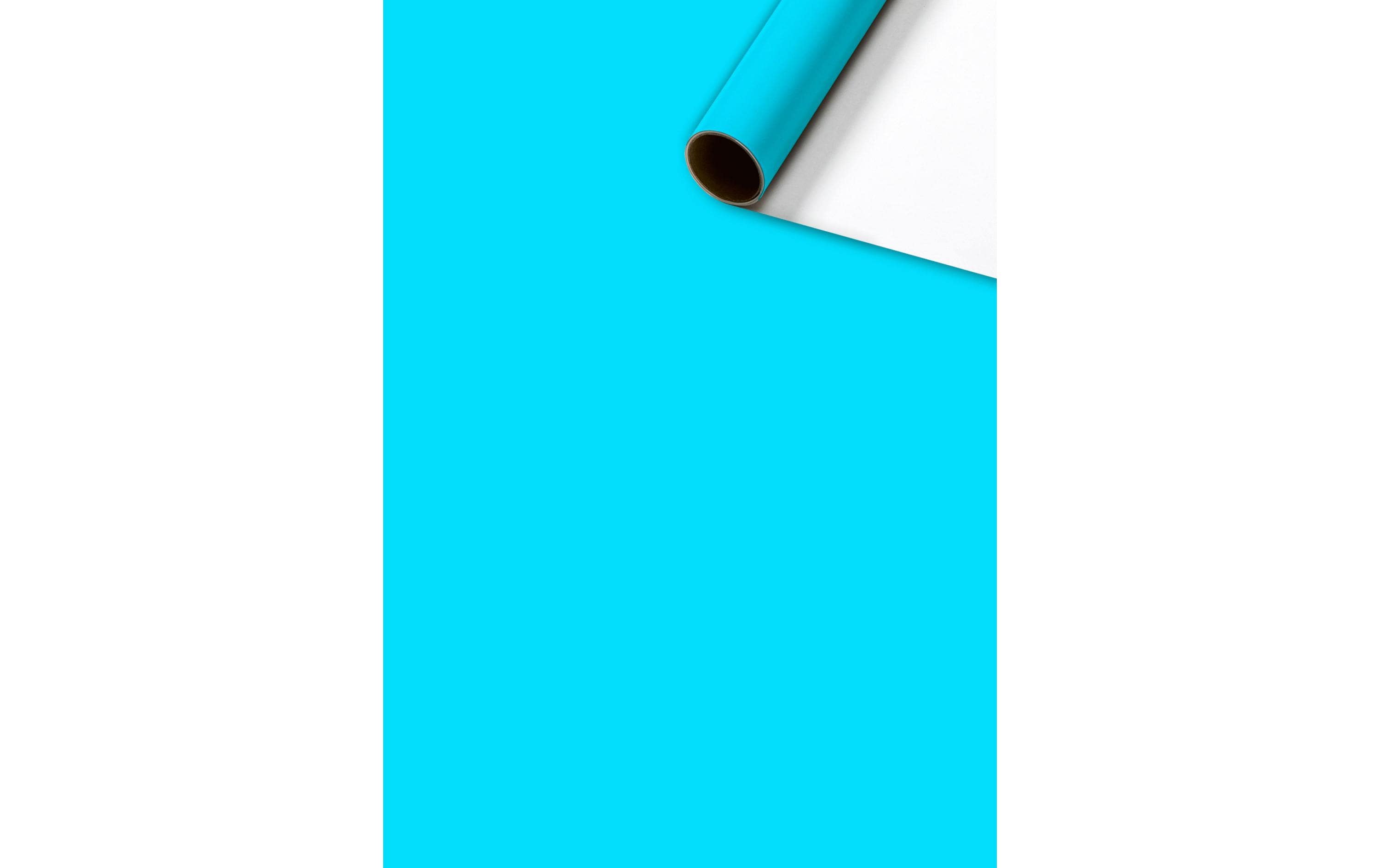 Stewo Geschenkpapier Colour hellblau Grösse 70cmx2m, 80gm2