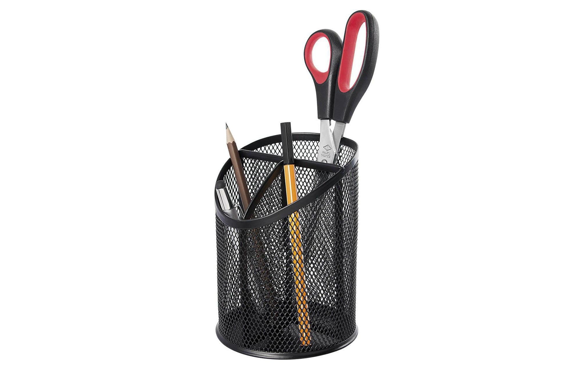 WEDO Stiftehalter Office-Serie Schwarz im "Gitter"-Look