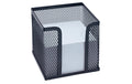 WEDO Zettelbox Office-Serie Schwarz 700 Blatt, für Blätter 9 x 9 cm