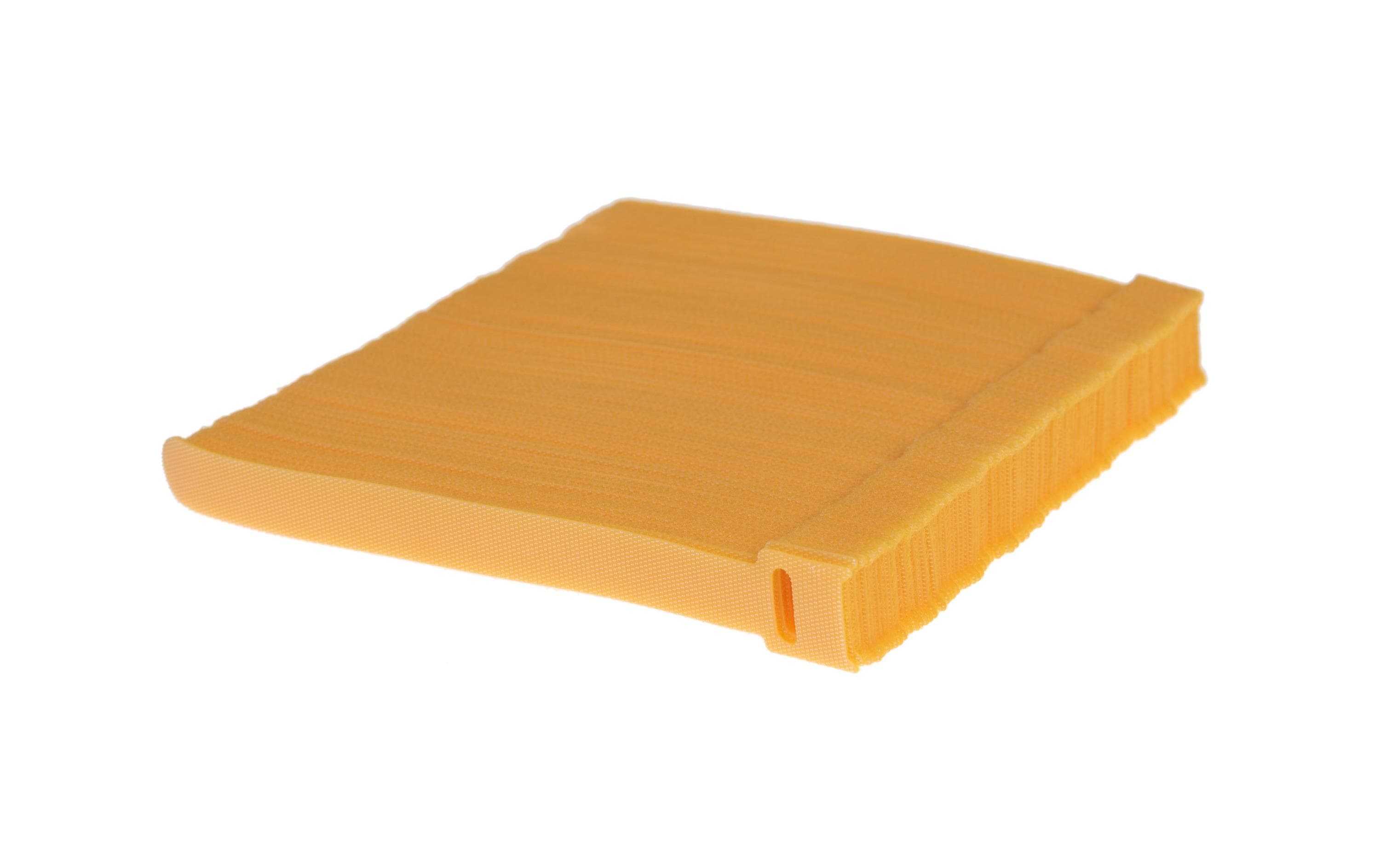 Fastech Klettkabelbinder ETK-3-1 Strap 100 Stück, 13x150 mm, gelb