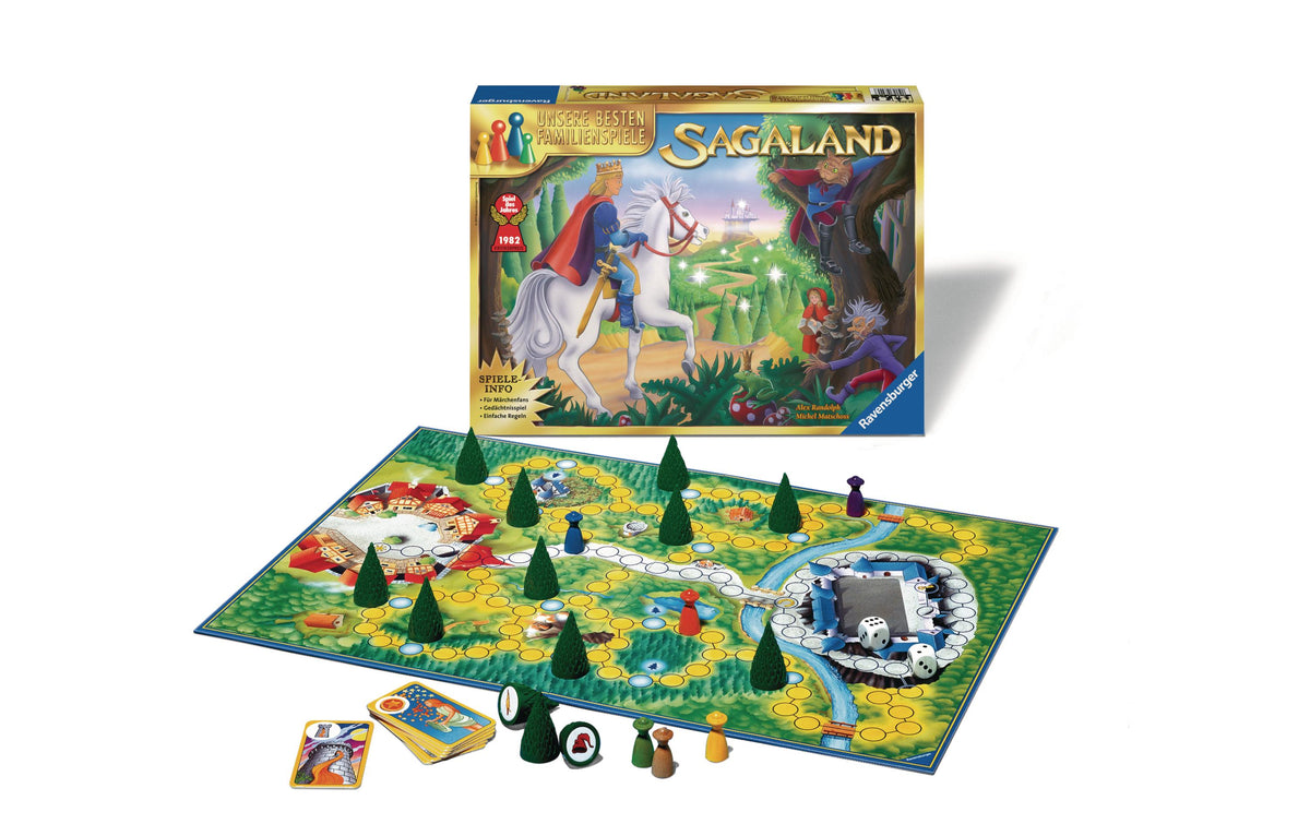 Ravensburger Sagaland Alter: 6+, Spieleranzahl: 2-6