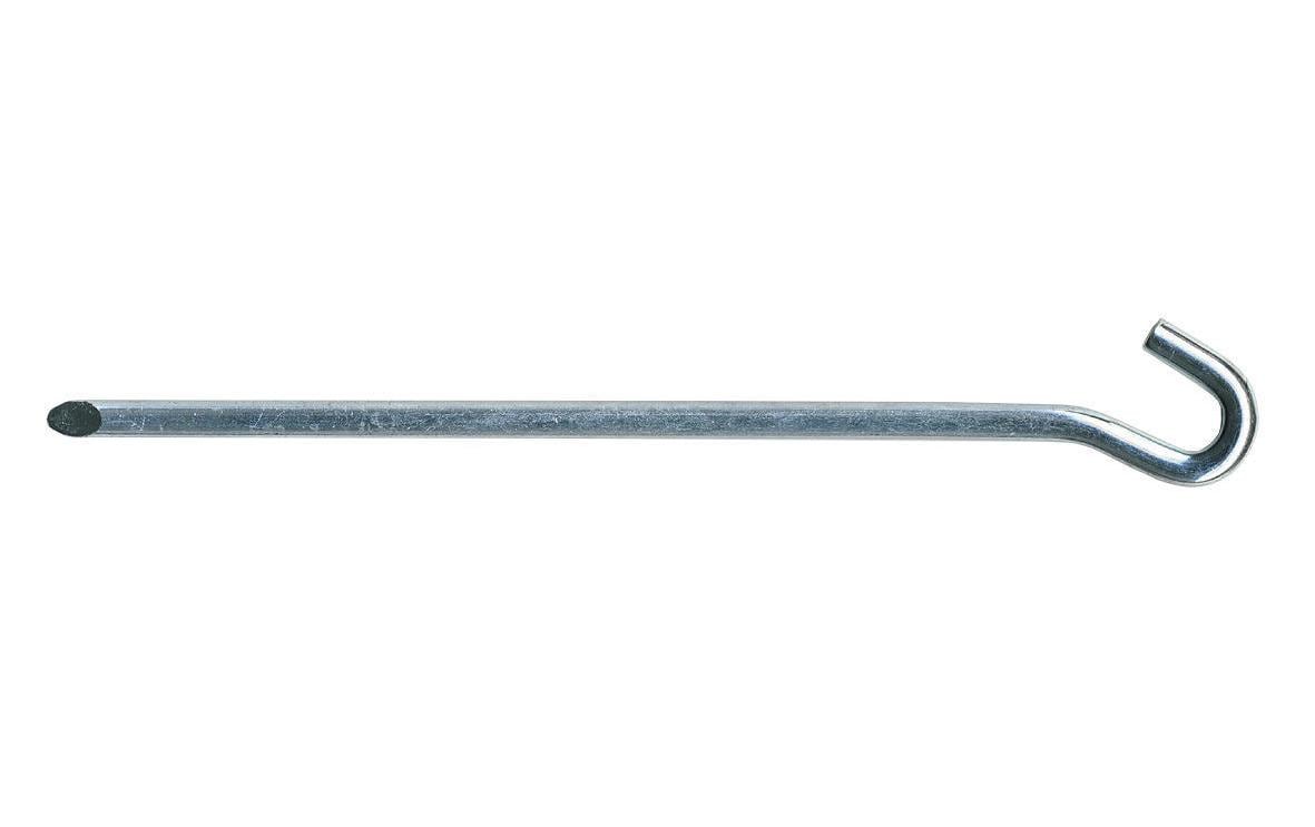 Erdnagel Alu Rund 18cm, 5mm