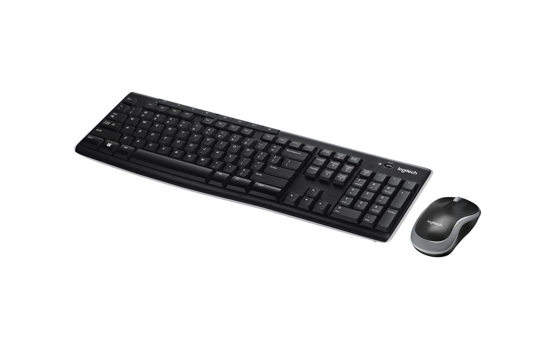 Logitech wireless Desktop MK270 US-Layout!! inkl. cordl. optical Maus, USB 2.4GHz