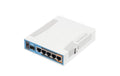 MikroTik RB962UiGS-5HACT2HNT: hAP AC 1300 & 450Mbps WLAN,  USB Netzteil