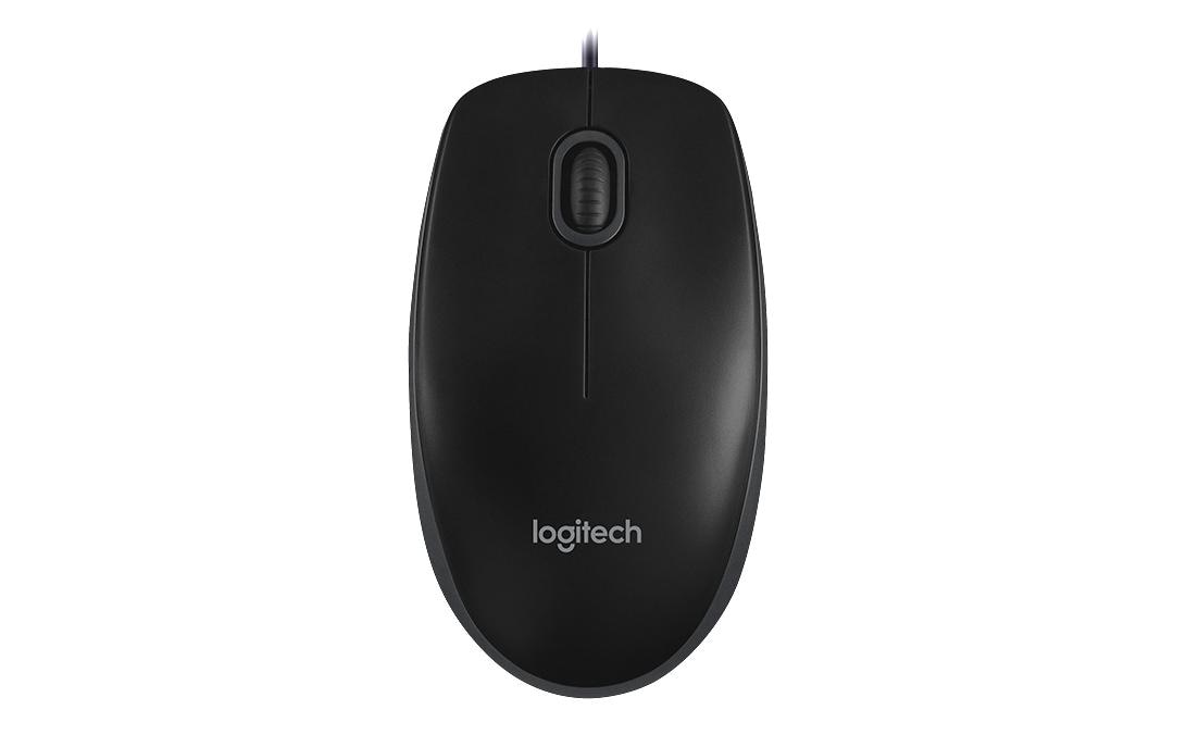 Logitech Optical Mouse B100 black OEM USB