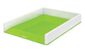 Leitz WOW Briefkorb Duo Colour weiss/grün