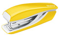 Leitz WOW Mini-Heftgerät NeXXt gelb metallic, 10 Blatt, Metall