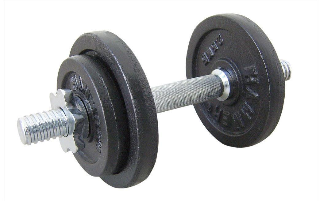 HAMMER Kurzhantel-Set 10 kg Dicke: 30mm, 2x 1.25kg / 2x 2.5kg
