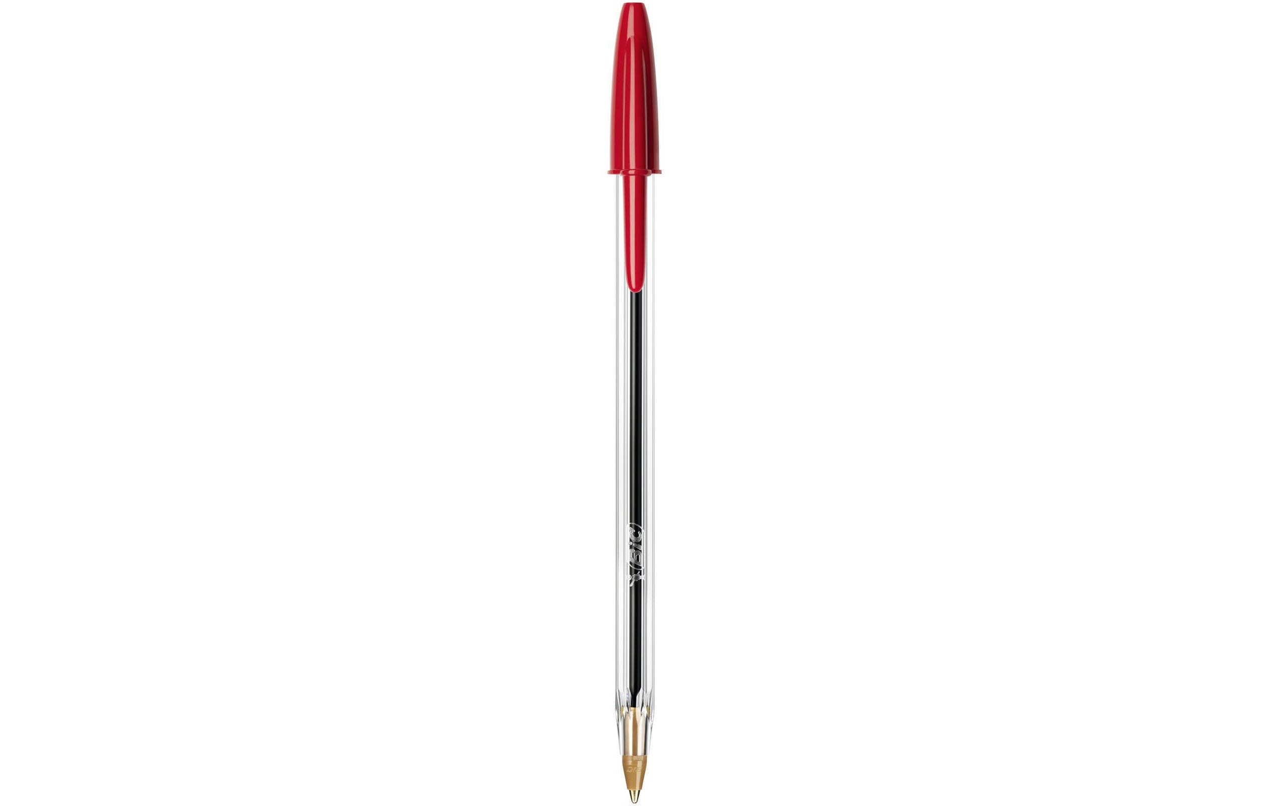 Bic Cristal Original Kugelschreiber Medium rot, 1.0mm, Box à 50 Stk.