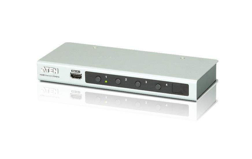 Aten VS481B: High Speed HDMI Switch 4K 4 In > 1 Out