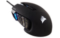 Corsair Scimitar RGB Elite, schwarz MOBA/MMO Gaming Mouse, RGB, 18000dpi, USB