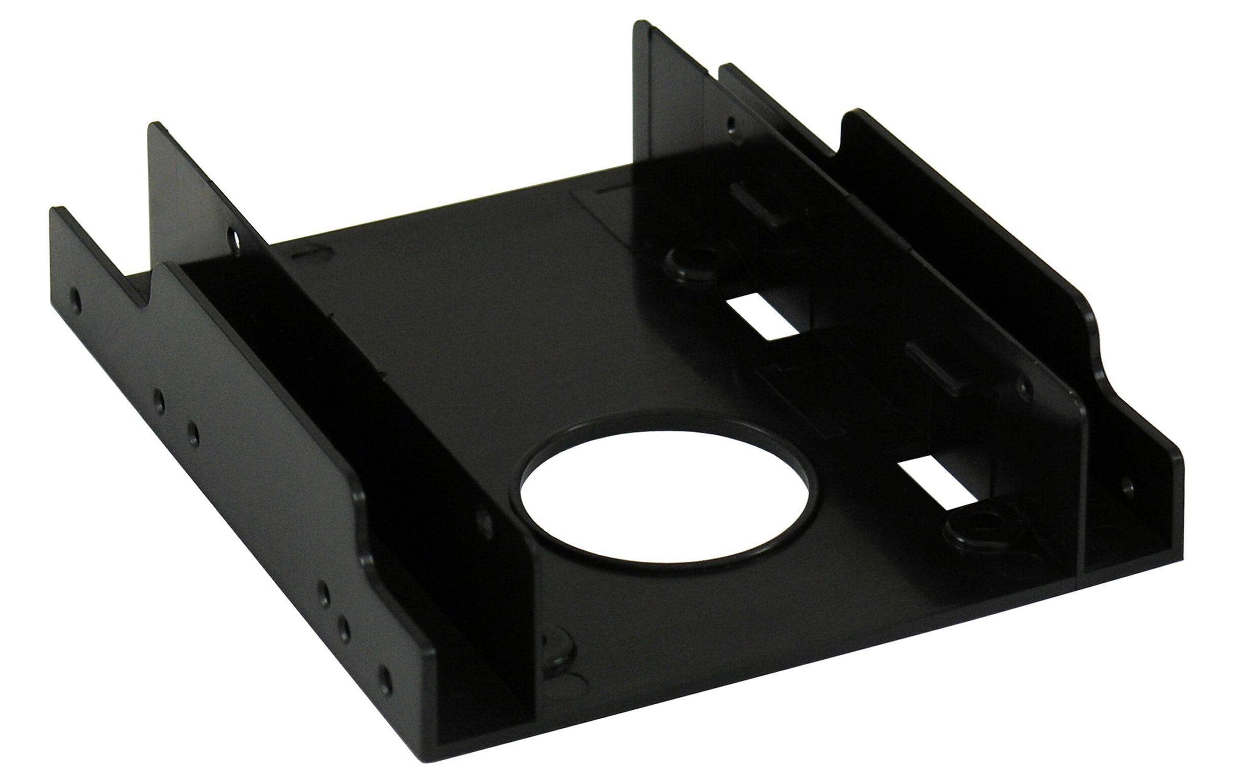 LC-Power HDD Bay Rafter 2x 2.5, in 3.5" für alle 2.5" HDD/SSD