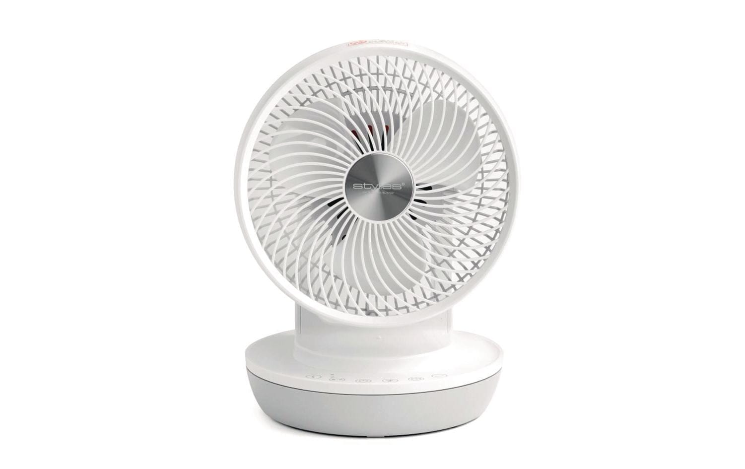 Stylies Tischventilator Tara 230V, 45W, 54dB, weiss