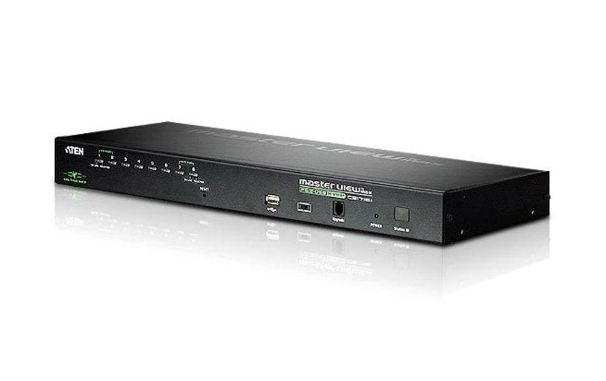Aten CS1708I: 8Port KVM over IP 8xVGA, Auflösung Max. 1600x1200