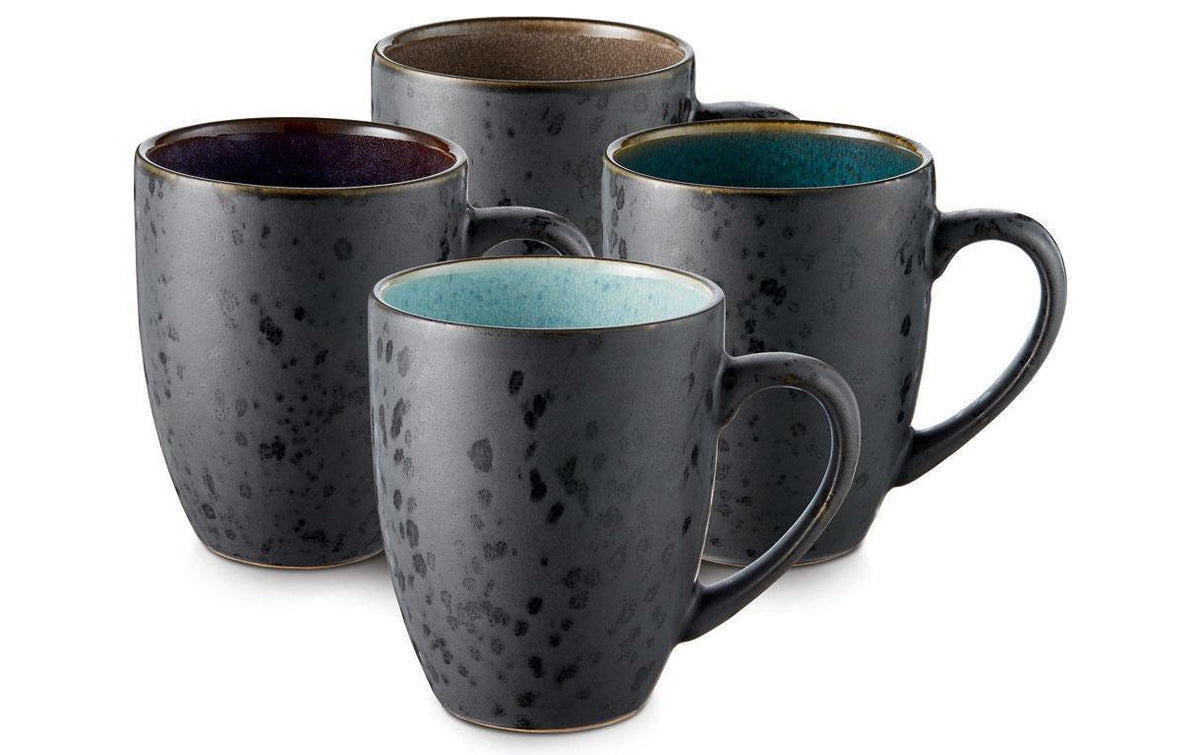 Bitz Kaffeetasse 300ml 4er Set Assortiert 4er Set, V: 300ml, H: 10cm, D: 8cm