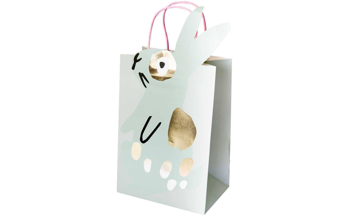 Rico Design Geschenktüte Hase mint, 18 x 35.5 x 12cm