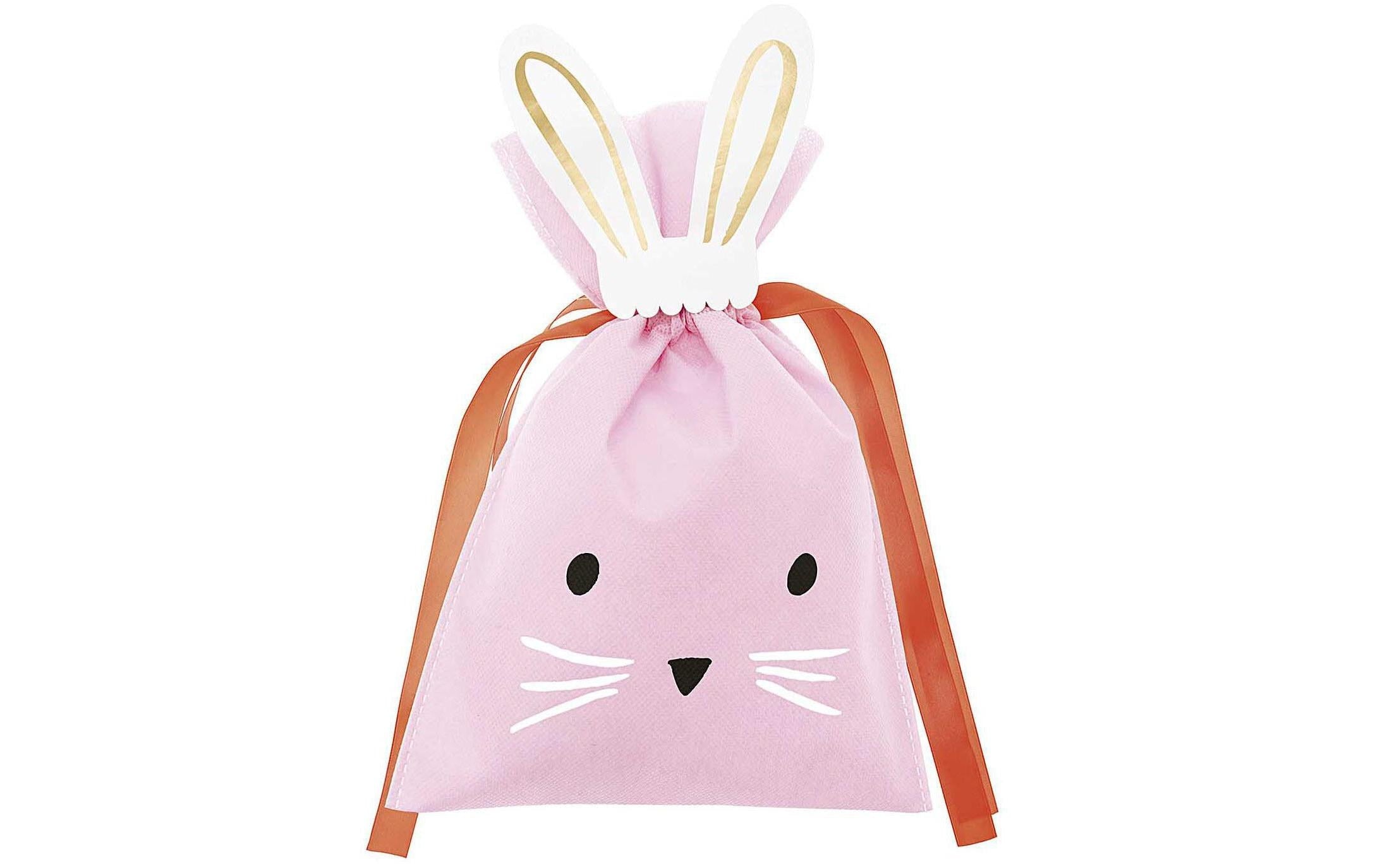 Rico Design Geschenktüte Hase klein rosa, 20 x 30cm