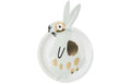 Rico Design Pappteller Hase mint, 23 x 23cm