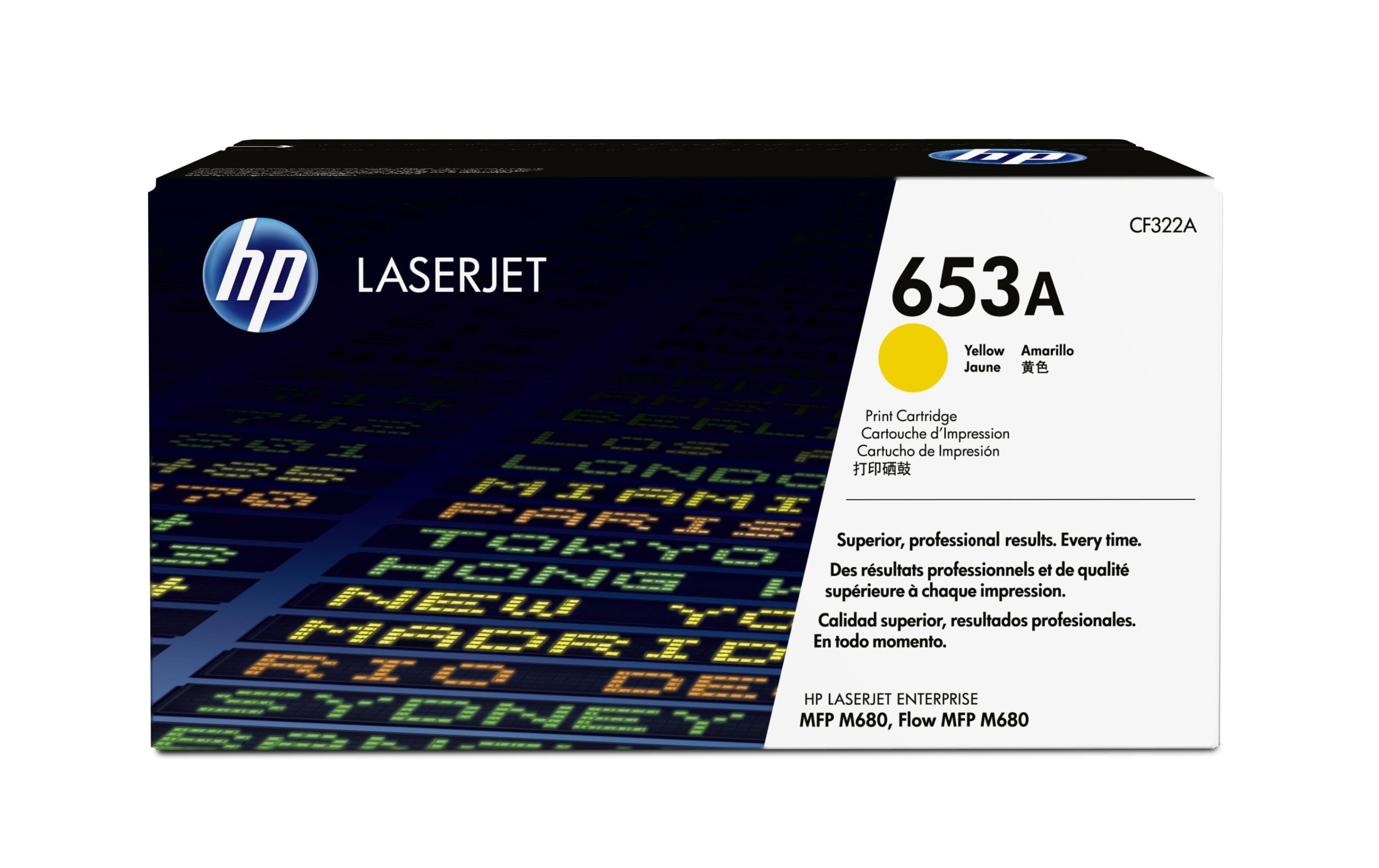 HP Toner 653A - Yellow (CF322A) Seitenkapazität ~ 16'500 Seiten