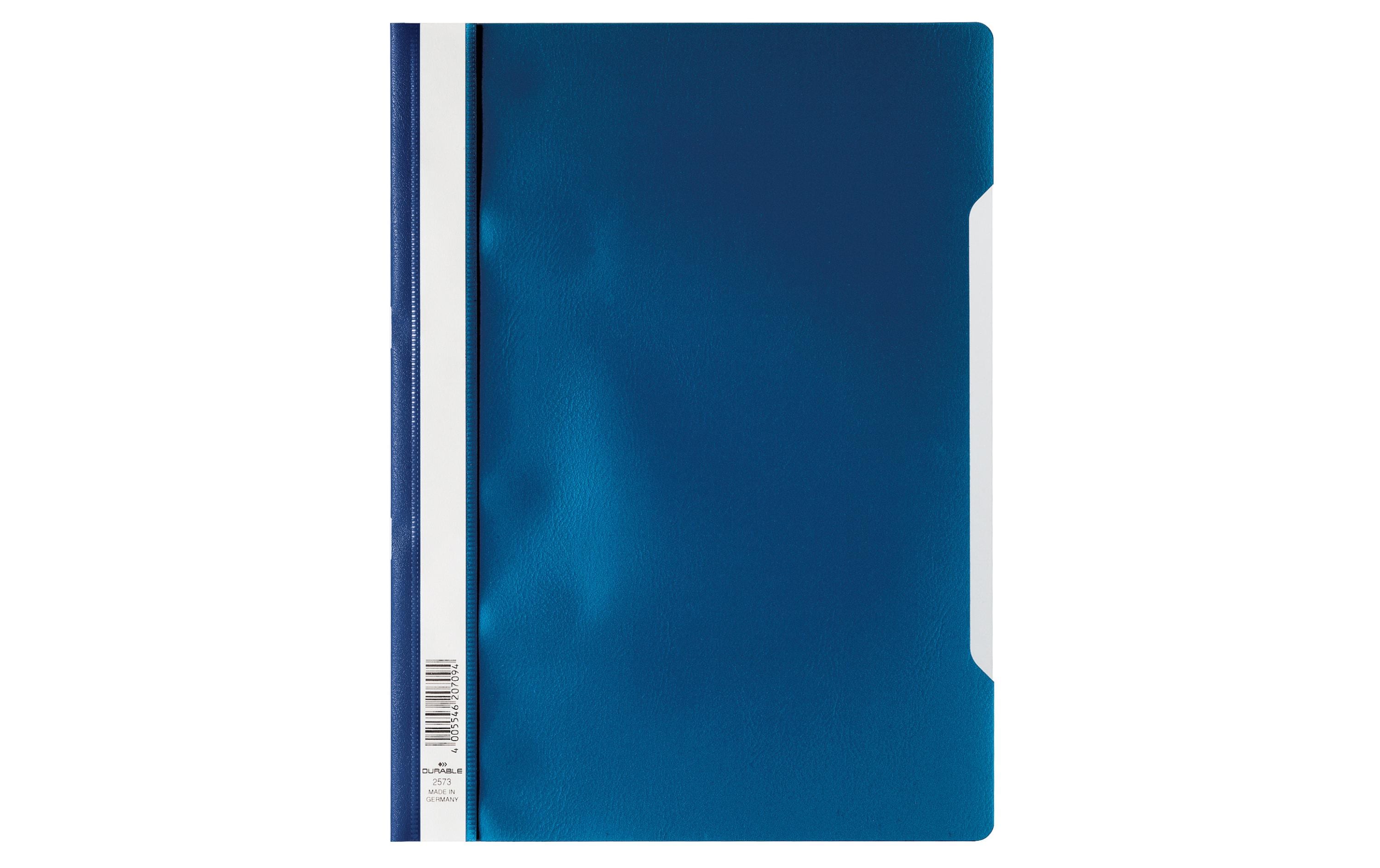 Durable Schnellhefter PP A4 50 Stück dunkelblau