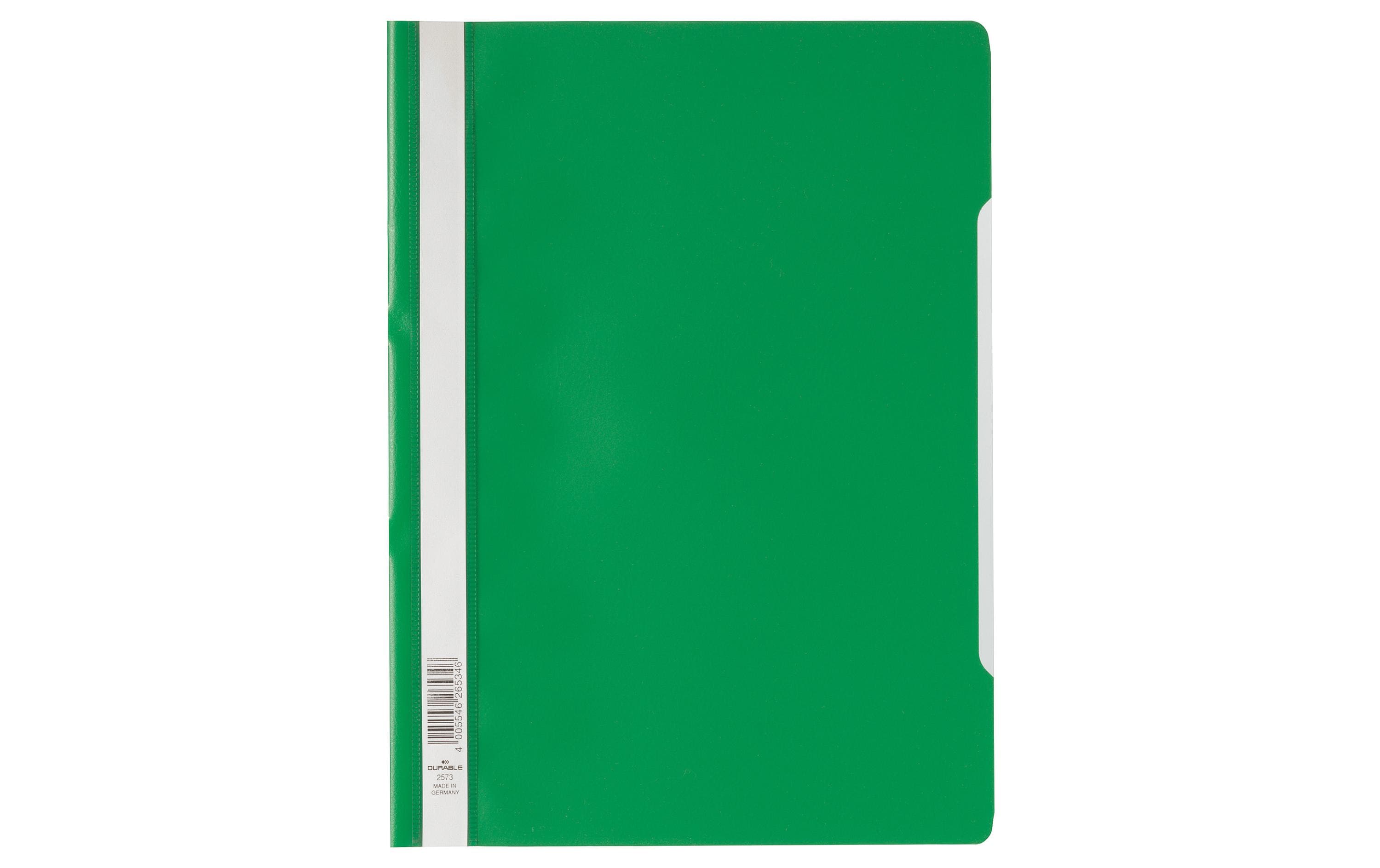 Durable Schnellhefter PP A4 50 Stück grün