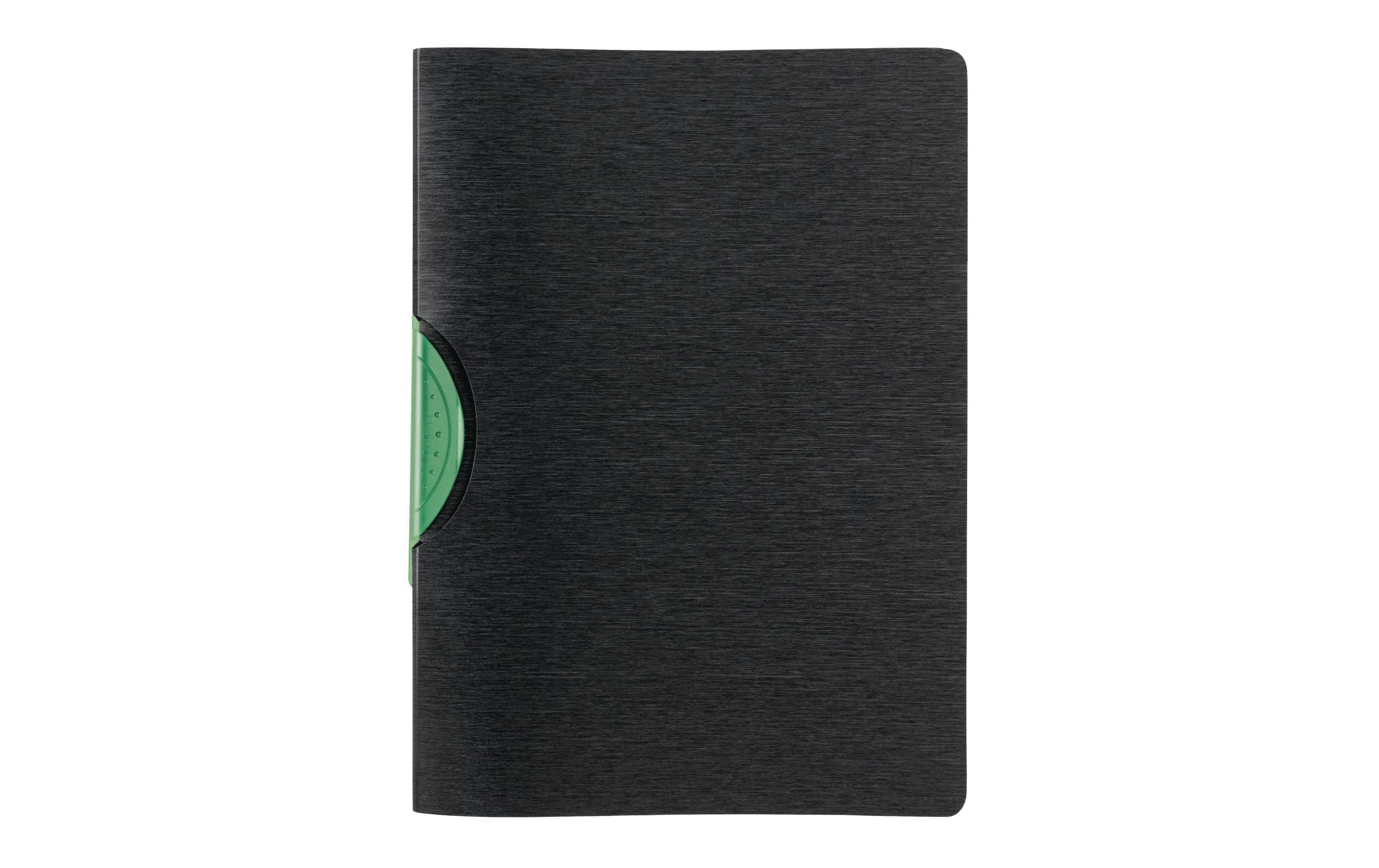 Kolma Klemmhefter LineaVerde Ergo A4 schwarz, Post Consumer Recycling PP