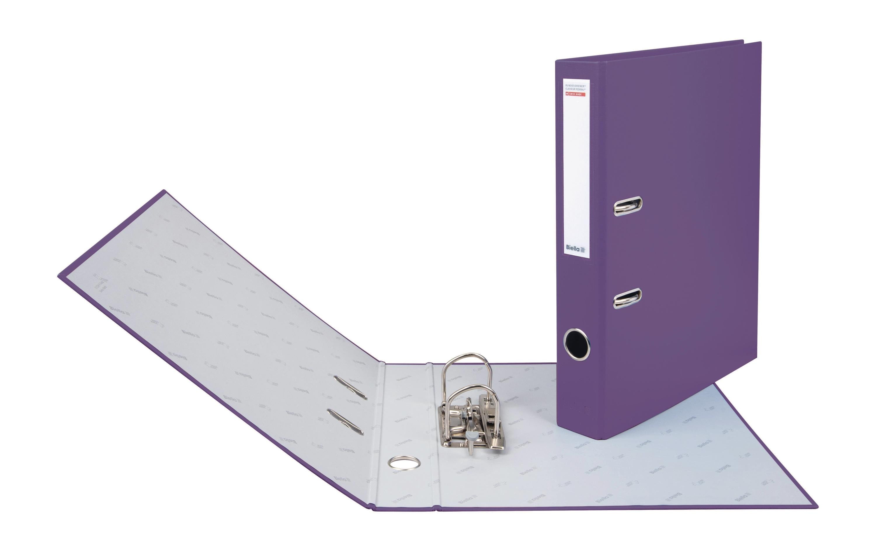 Biella Bundesordner 4cm violett 1 Stück