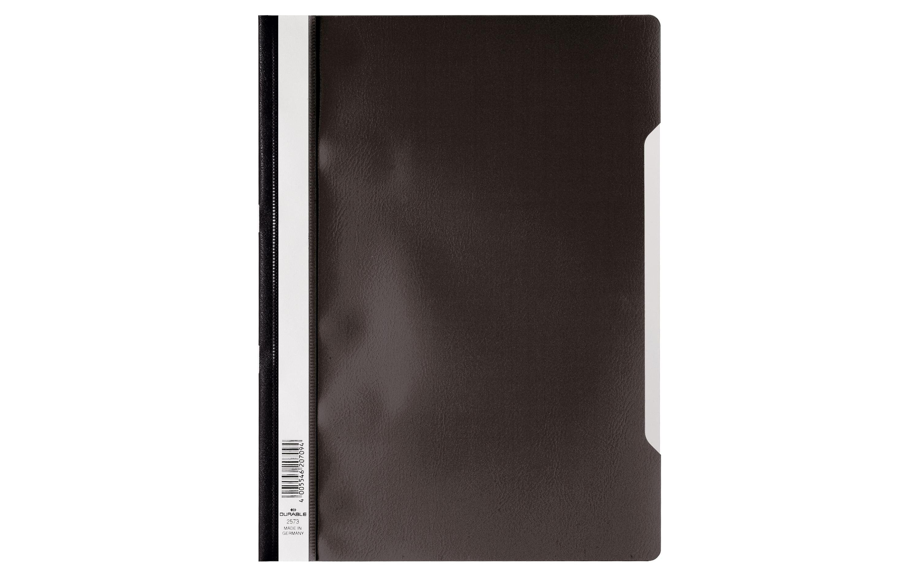 Durable Schnellhefter PP A4 50 Stück schwarz