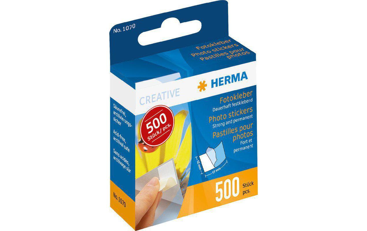 Herma Fotokleber 500 Stück, Permanent