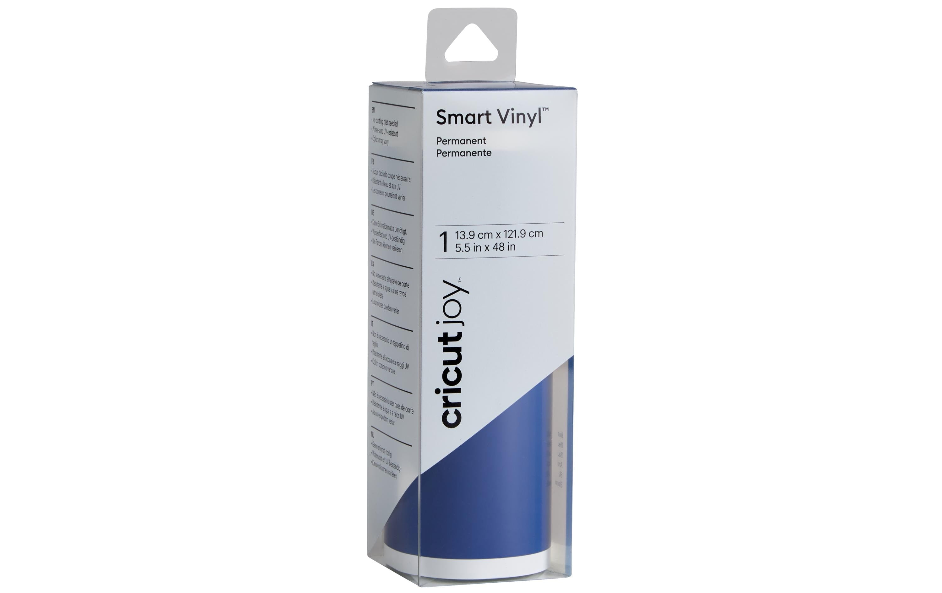 Cricut Vinylfolie Joy permanent blau 13.9 cm x 121.9 cm