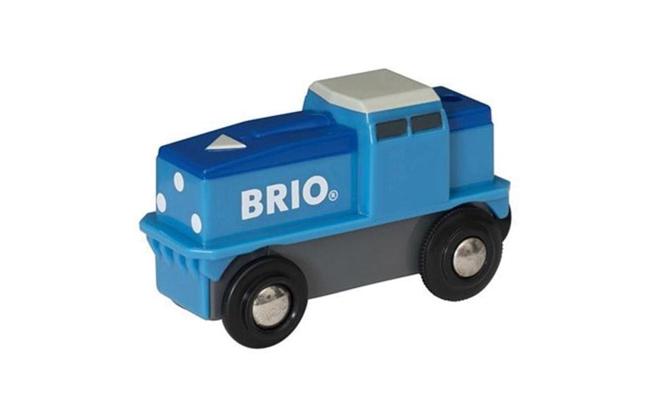 Brio Blaue Batterie-Frachtlok